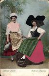 CPA Elsasser Fracht Constume Alsacien