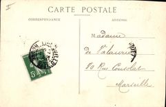 CPA Lyon Place des Terreaux Fontaine Bartholdi et Hotel de Ville
