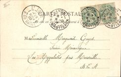 CPA Lyon Monument de Bartholdi