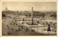 CPA Paris En Flanant La Place de la Concorde