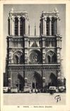 CPA Paris Notre Dame(facade)