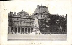CPA Paris Cour du Louvre