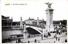 CPA Paris Le Pont Alexandre III