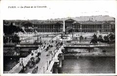 CPA Paris La Place de la Concorde