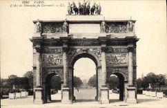 CPA Paris L'Arc de Triomphe du Carrousel