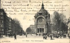 CPA Paris Place Saint Augustin