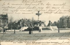 CPA Paris Fontaine Monumentale de la Place Daumesnil