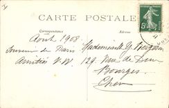 CPA Paris Eglise et Square de la Trinite