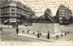 CPA Paris Le Lion de Belfort
