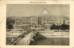 CPA Paris Place de la Concorde