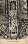 CPA Paris Interieur de la Saitne Chapelle un Apotre