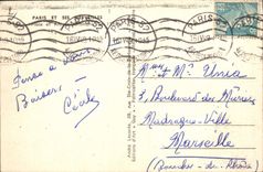 CPA Paris Place et Arc de Triomphe