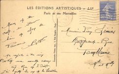 CPA Paris Place du Chatelet Tour Saint Jacques