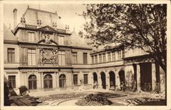 CPA Paris Hotel Carnavalet Facade sur le Jardin
