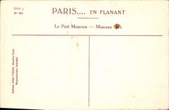 CPA Paris Le Parc Monceau