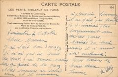 CPA Paris Le Palais du Luxembourg