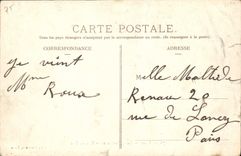 CPA Paris Parc Montsouris Vue du Lac