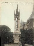 CPA Paris La Fontaine Sainte Marie Square de l'archeveche