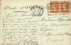 CPA Paris L'Arc de Triomphe