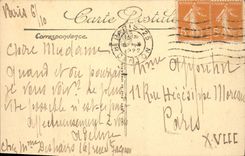 CPA Paris Abside de Notre Dame