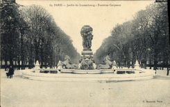 CPA Paris Jardin de Luxembourg