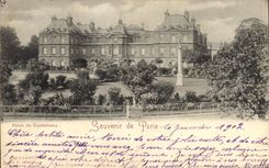 CPA Paris Palais de Luxembourg
