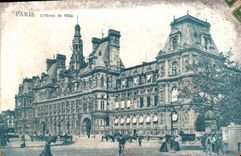 CPA Paris L'Hotel de Ville