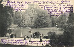 CPA Paris Buttes Chaumont Le Lac
