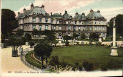 CPA Paris Le Palais du Luxembourg