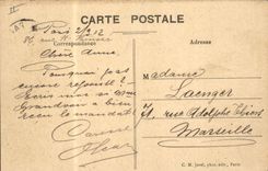 CPA Paris L'Arc du Triomphe de l'Etoile