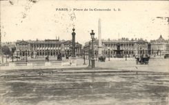 CPA Paris Place de la Concorde