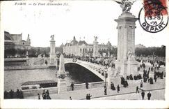 CPA Paris Le Pont Alexandre III