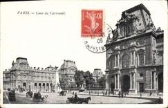 CPA Paris Cour du Carrousel