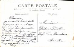 CPA Paris Cour du Carrousel