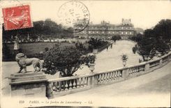 CPA Paris Le Jardin du Luxembourg