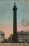 CPA Paris Colonne Vendome