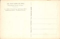 CPA Paris Jardin du Luxembourg