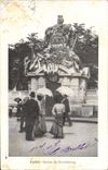CPA Paris Statue de Strasbourg