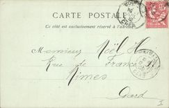 CPA Bourges Portail Meridional de la Cathedrale