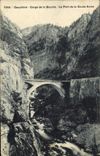 CPA Dauphine Gorge de la Bourne Le Pont de la Goule Noire
