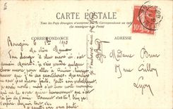 CPA Dauphine Gorge de la Bourne Le Pont de la Goule Noire