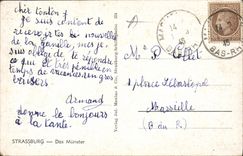 CPA Strassburg Das Munster