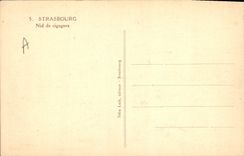 CPA Strasbourg Nid de Cigognes