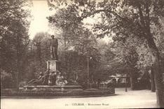 CPA Colmar Monument Bruat