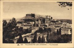 CPA Villeneuve les Avignon Vue Generale