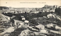 CPA Villeneuve les Avignon Vue generale