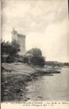 CPA Villeneuve les Avignon Les Bords du Rhone et Tour Philippe le Bel