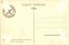 CPA Villeneuve les Avignon Le Fort Saint Andre