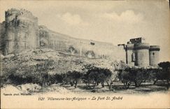 CPA Villeneuve les Avignon Le Fort St Andre