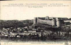 CPA Villeneuve les Avignon Le Fort St Andre